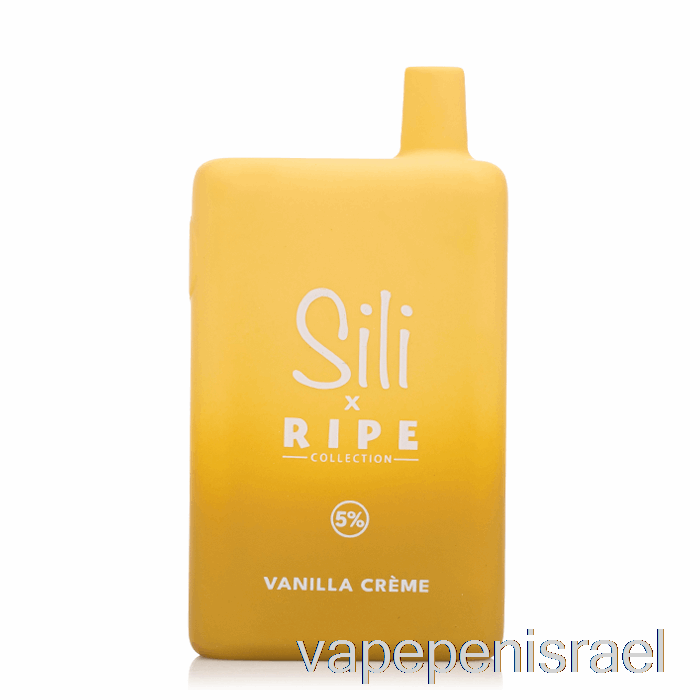 חד פעמי Vape Israel Sili Ripe 6000 קרם וניל חד פעמי